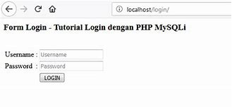 Membuat Login Dengan Php